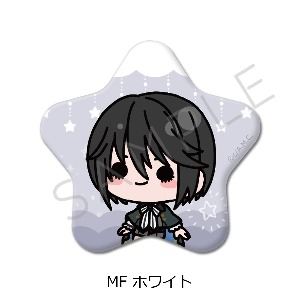 魔法使いの約束_星型缶バッジ MF ホワイト