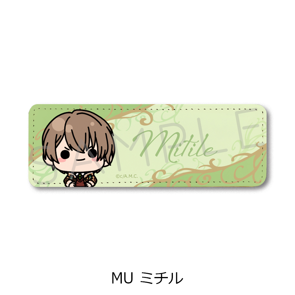 魔法使いの約束_レザーバッジ(ロング) MU ミチル
