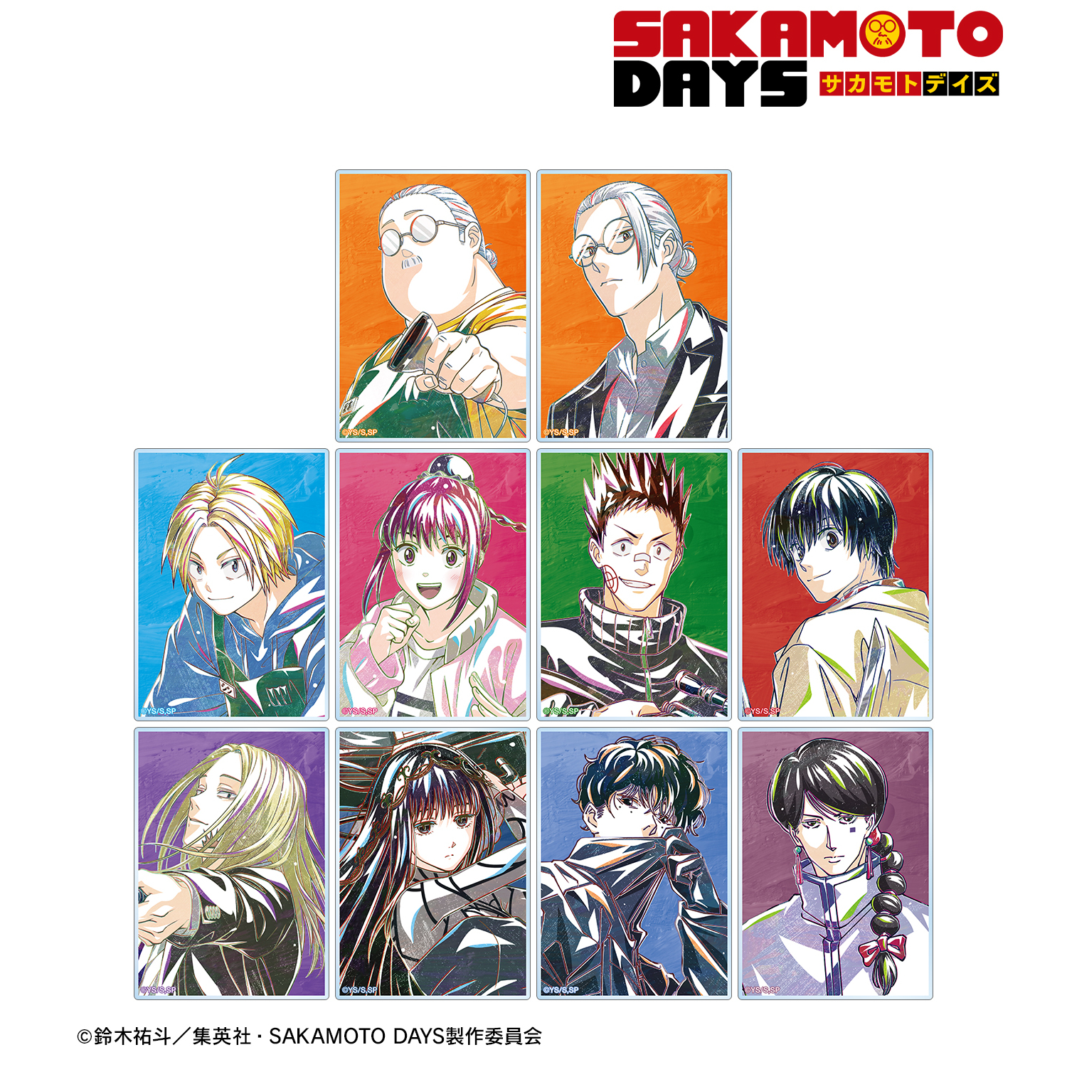 SAKAMOTO DAYS_トレーディング Ani-Art アクリルカード(単位