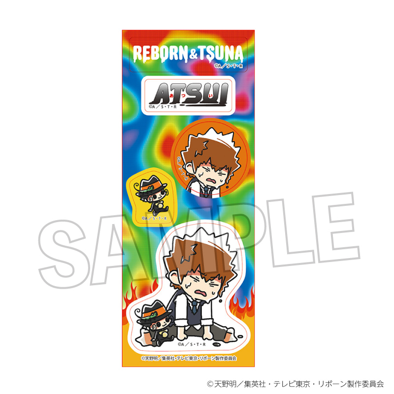 家庭教師ヒットマンREBORN!_ATSUIステッカー　リボーン/沢田 綱吉