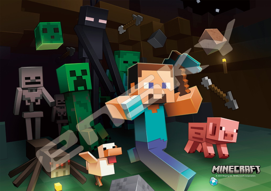 MINECRAFT_ジグソーパズル 208ピース 208-ML11 Hostile Mobs