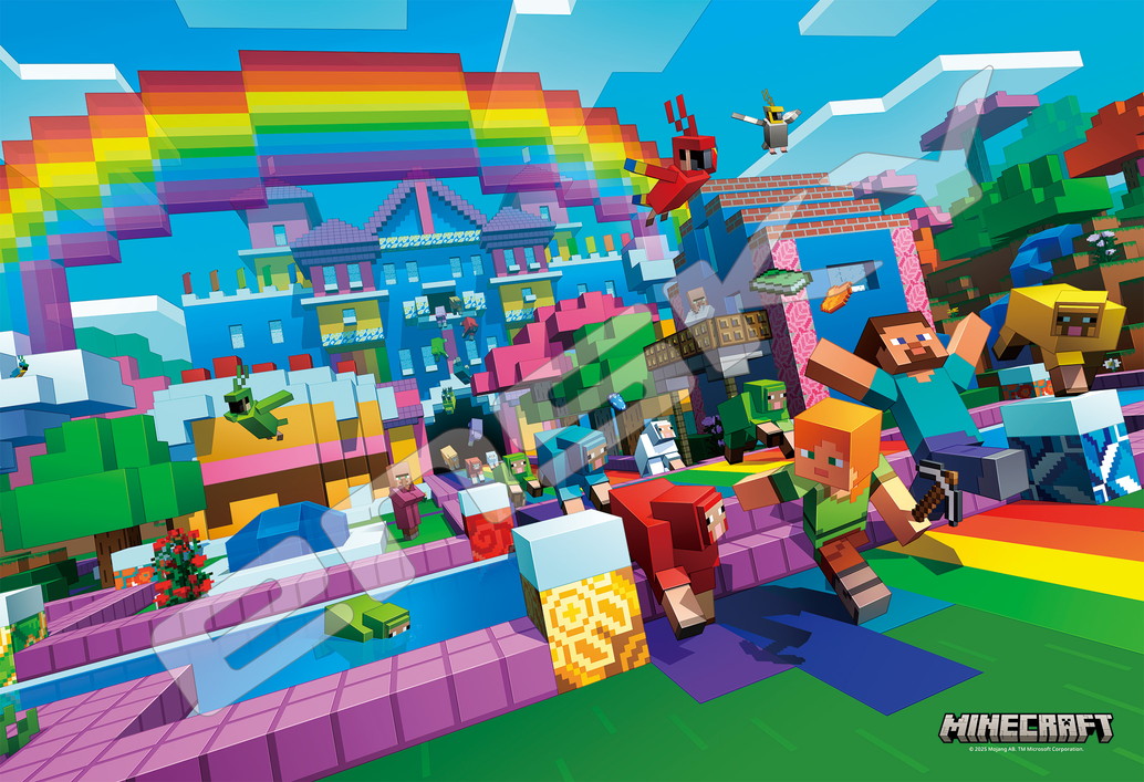 MINECRAFT_ジグソーパズル 300ピース 300-ML10 World of Color