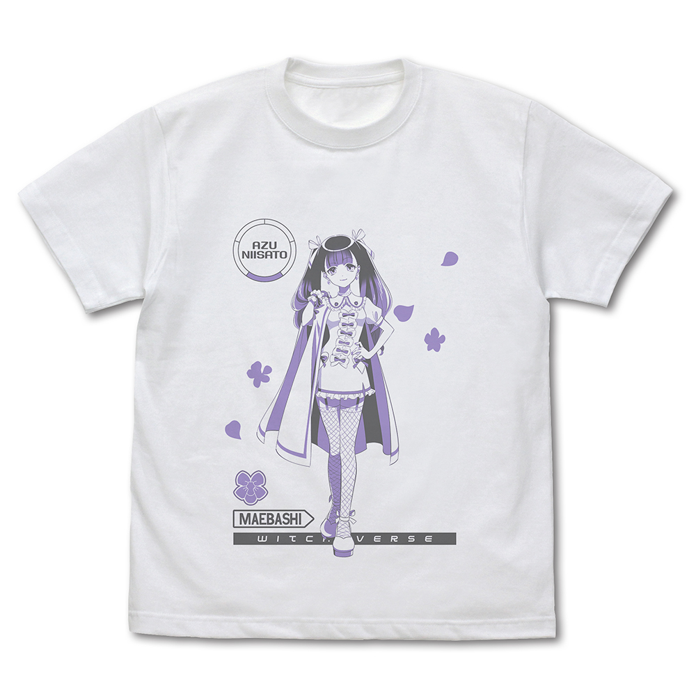 前橋ウィッチーズ_Mサイズ_新里アズ Tシャツ/WHITE | 公式グッズ