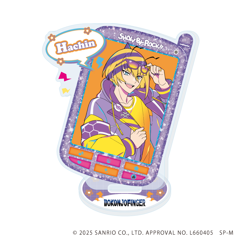SHOW BY ROCK!!_アクリルスタンド 181/カラフルポップver. ハッチン(描き下ろしイラスト)