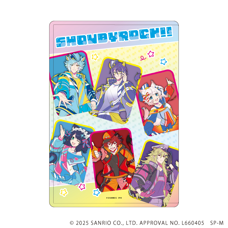 SHOW BY ROCK!!_キャラクリアケース 48/カラフルポップver. 　A(描き下ろしイラスト)	