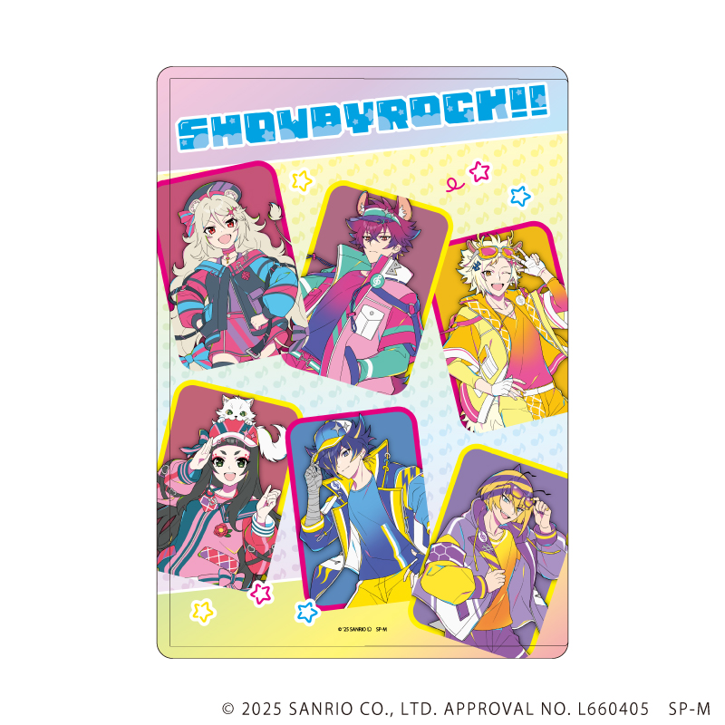 SHOW BY ROCK!!_キャラクリアケース 49/カラフルポップver. 　B(描き下ろしイラスト)	