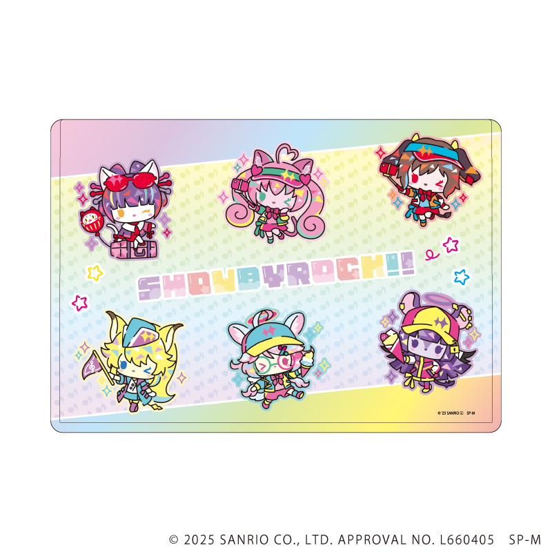 SHOW BY ROCK!!_キャラクリアケース 50/カラフルポップver. 　C(描き下ろしイラスト)	