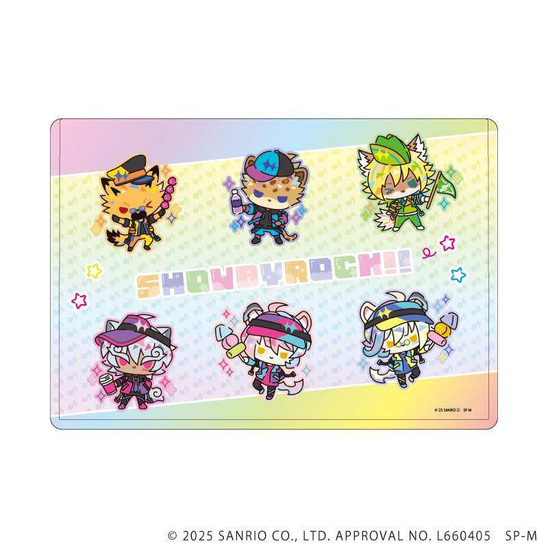 SHOW BY ROCK!!_キャラクリアケース 51/カラフルポップver. 　D(描き下ろしイラスト)	