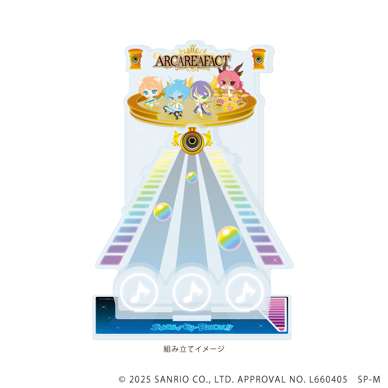 SHOW BY ROCK!!_プレミアム アクリルジオラマプレート 33/ARCAREAFACT(公式イラスト)	