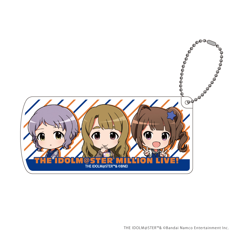 アイドルマスター ミリオンライブ！_スライド式小物ケース 03/真壁 瑞希＆宮尾 美也＆横山 奈緒 エプロンver.(ミニキャライラスト)