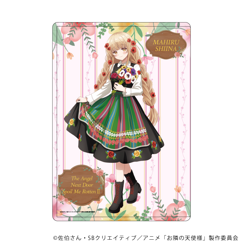 お隣の天使様にいつの間にか駄目人間にされていた件_キャラクリアケース 08/椎名真昼 民族衣装ver.B(描き下ろしイラスト)