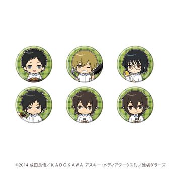 原作20周年記念】デュラララ!!×2_缶バッジセット Ver.折原臨也VS