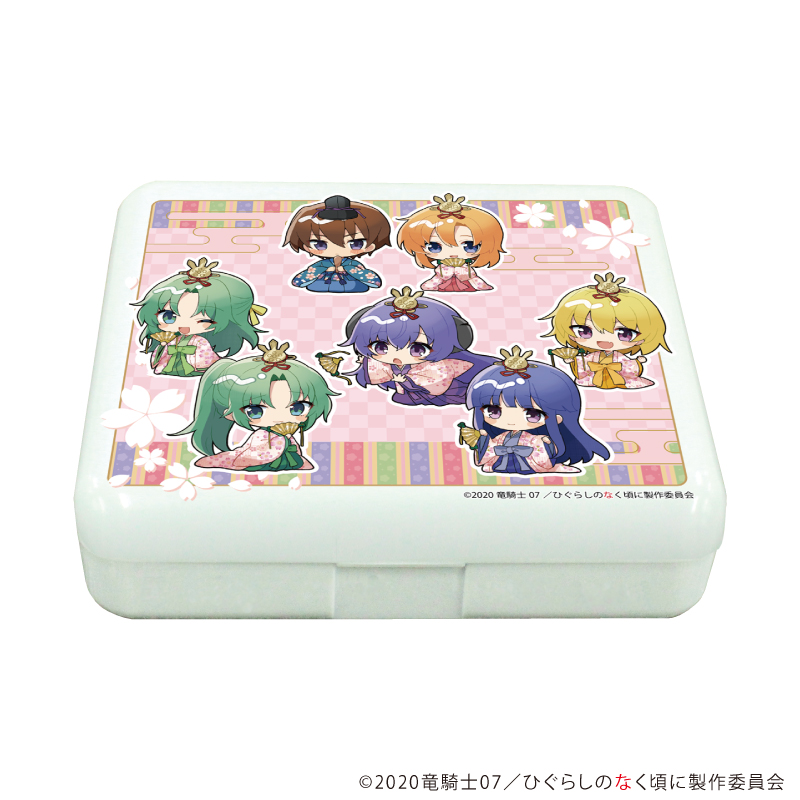 ひぐらしのなく頃に 卒_小物ケース04/集合デザイン ひな祭りver.(ミニキャライラスト)