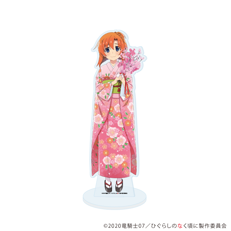 ひぐらしのなく頃に 卒_BIGアクリルスタンド01/竜宮レナ 桜和装ver.(描き下ろしイラスト)