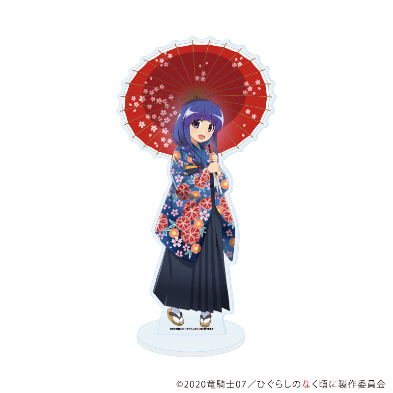 ひぐらしのなく頃に 卒_BIGアクリルスタンド02/古手梨花 桜和装ver.(描き下ろしイラスト)
