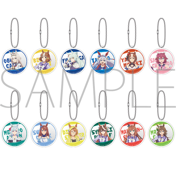 ウマ娘 シンデレラグレイ_オーロラアクリルキーホルダーコレクション【BOX／12パック入り】