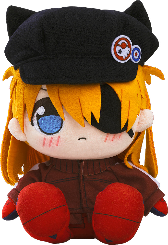 ヱヴァンゲリヲン新劇場版_くりぱん ぬいぐるみ 式波・アスカ・ラングレー(ジャージ&キャスケット)