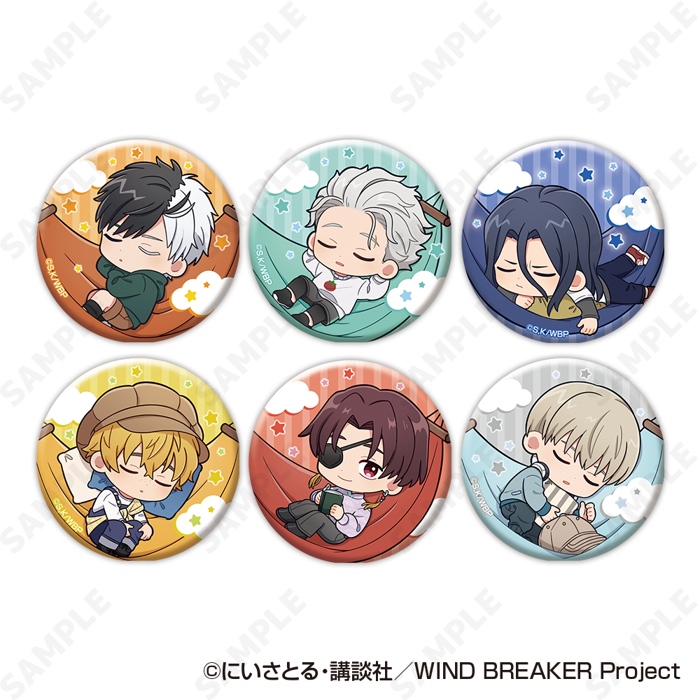 WIND BREAKER_トレーディング缶バッジ ミニキャラVer