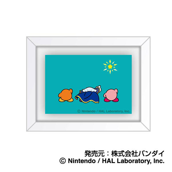 星のカービィ_アートフレームコレクション カービィ play with