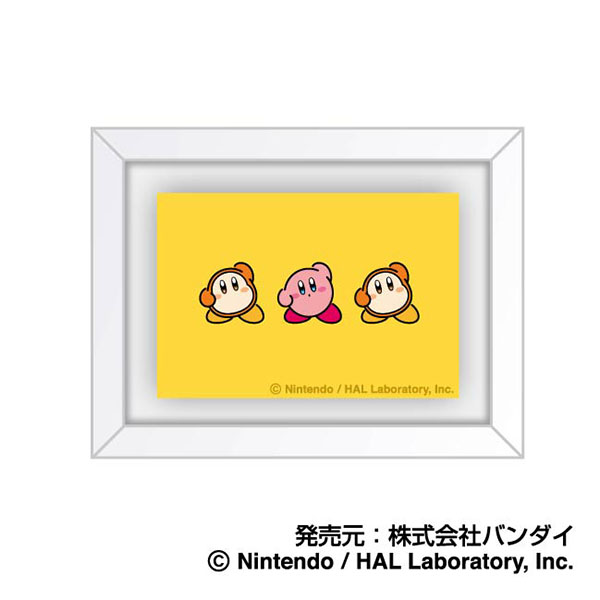 星のカービィ_アートフレームコレクション カービィ play with