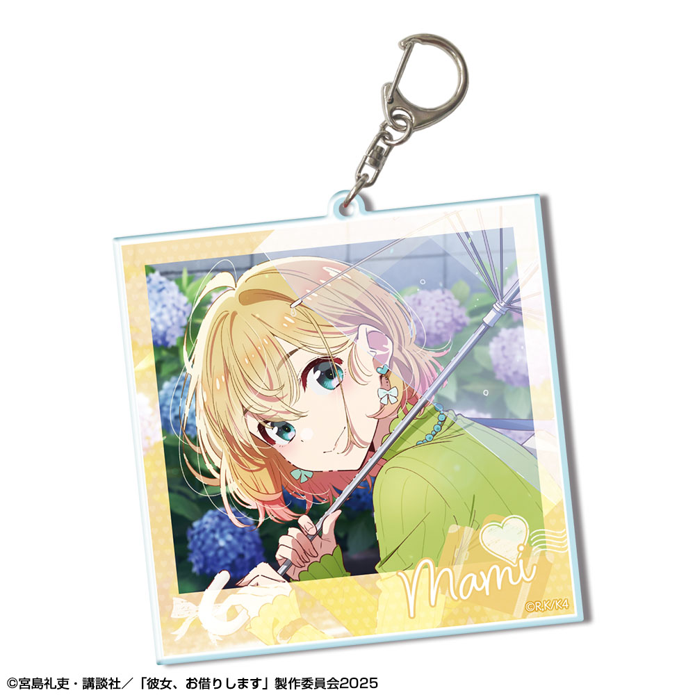 彼女、お借りします_ビッグアクリルキーホルダー Ver.3 デザイン07(七海麻美/B)