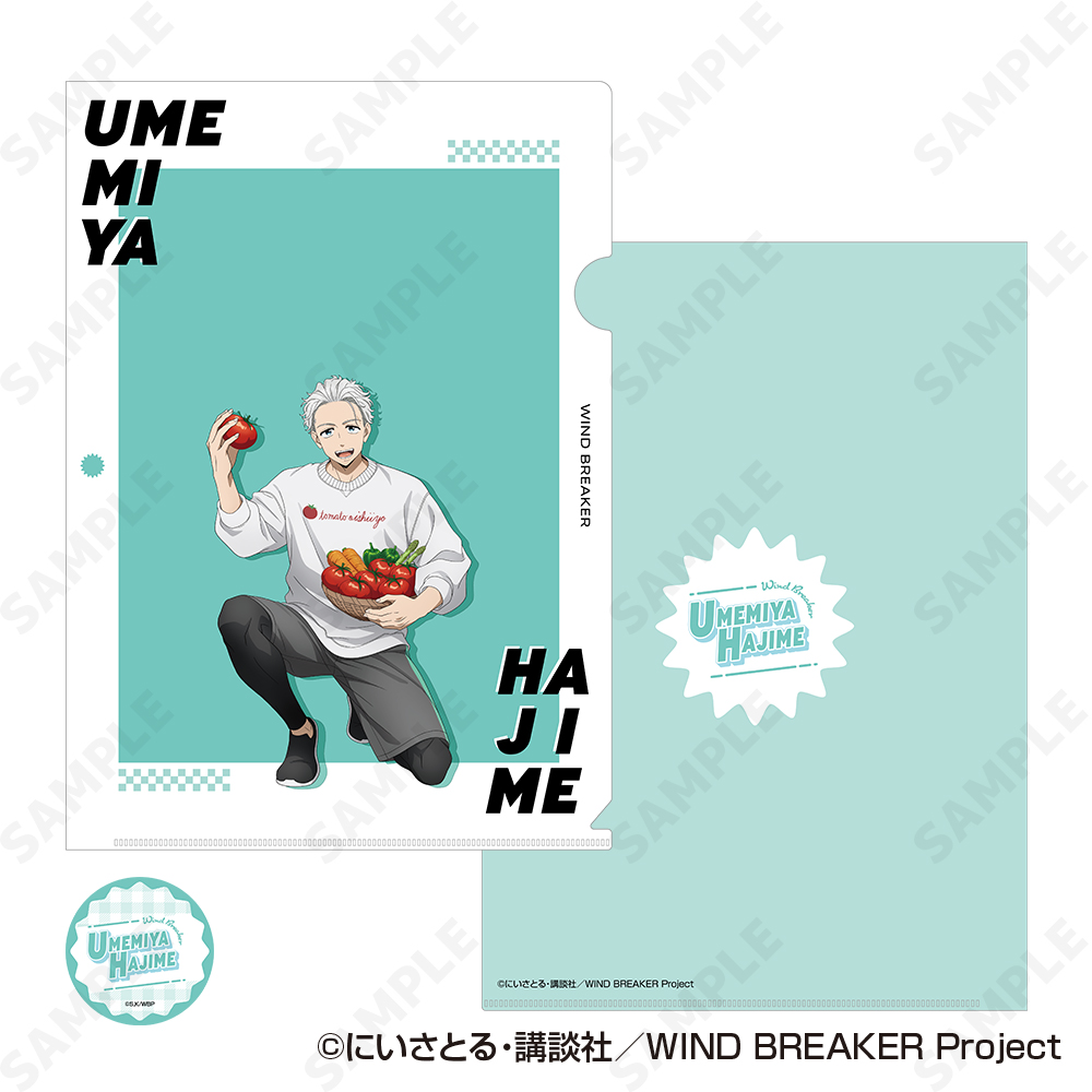 WIND BREAKER_クリアファイル&ステッカーセット 2 梅宮一