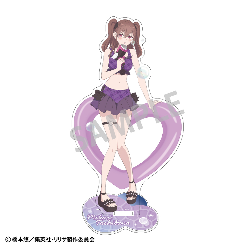 2.5次元の誘惑_アクリルスタンド 橘美花莉／水着×バブルガン