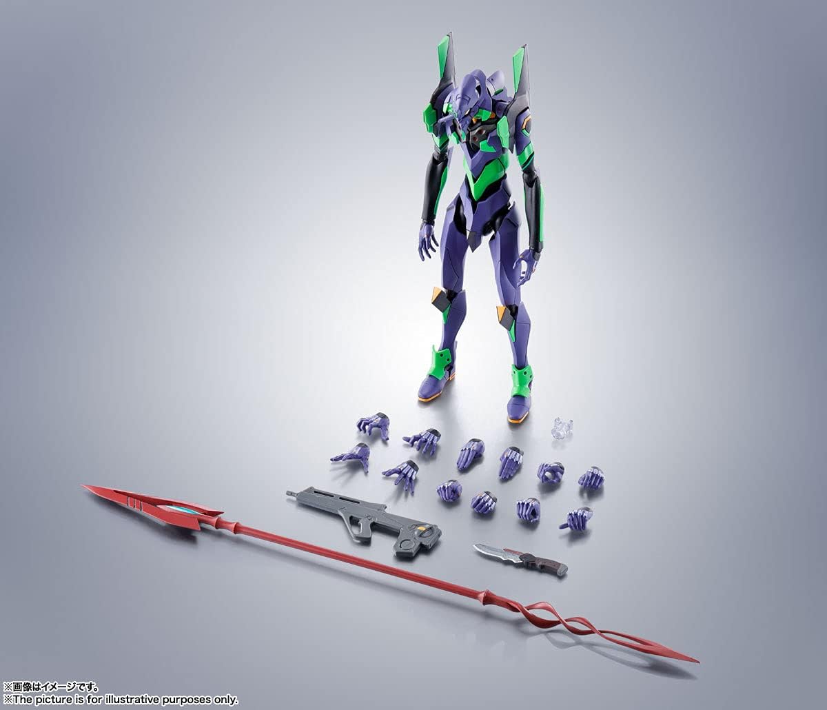 シン・エヴァンゲリオン劇場版_ROBOT魂 ＜SIDE EVA＞ エヴァンゲリオン初号機+カシウスの槍（リニューアルカラーエディション）（再販版）