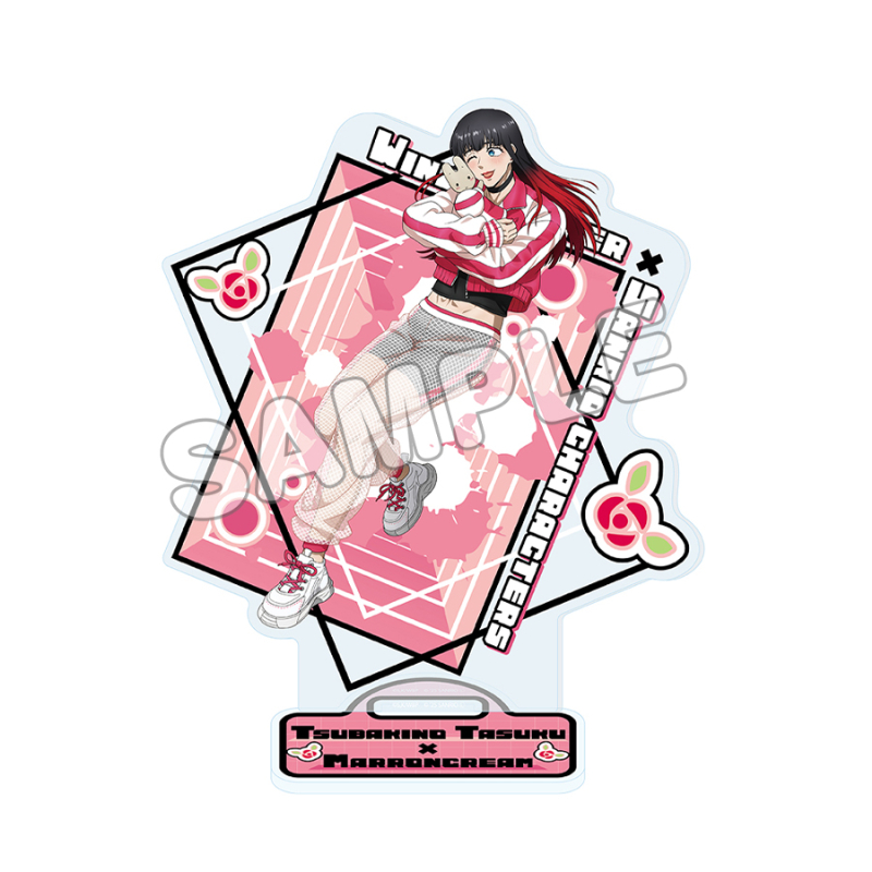 WIND BREAKER×サンリオキャラクターズ2_アクリルスタンド　椿野 佑×マロンクリーム