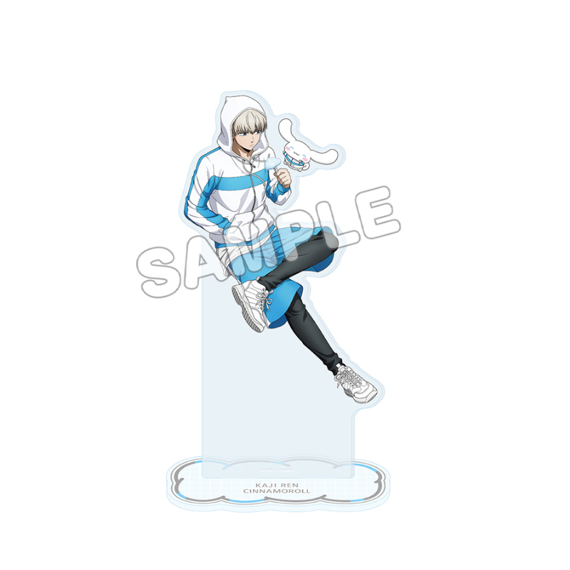 WIND BREAKER×サンリオキャラクターズ2_ビッグアクリルスタンド　梶 蓮×シナモロール