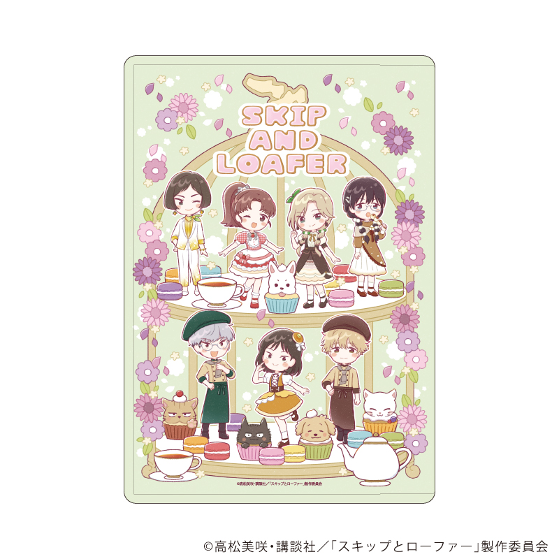 スキップとローファー_キャラクリアケース03/お菓子ドレスver.(グラフアートイラスト)