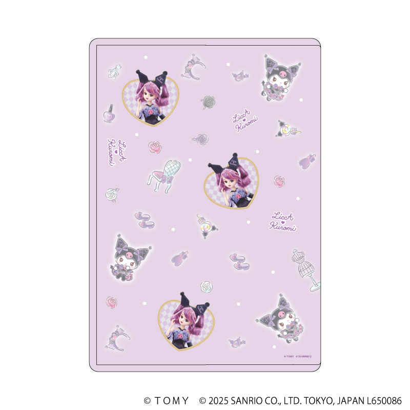 LiccA×サンリオキャラクターズ_キャラクリアケース02/リカちゃん&クロミ