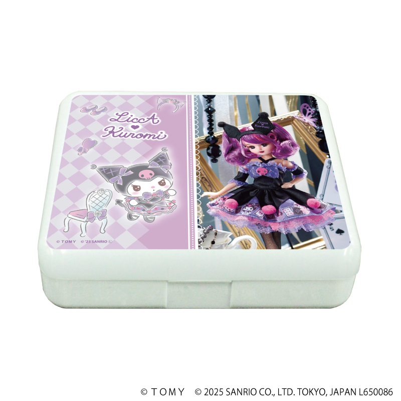 LiccA×サンリオキャラクターズ_小物ケース02/リカちゃん&クロミ