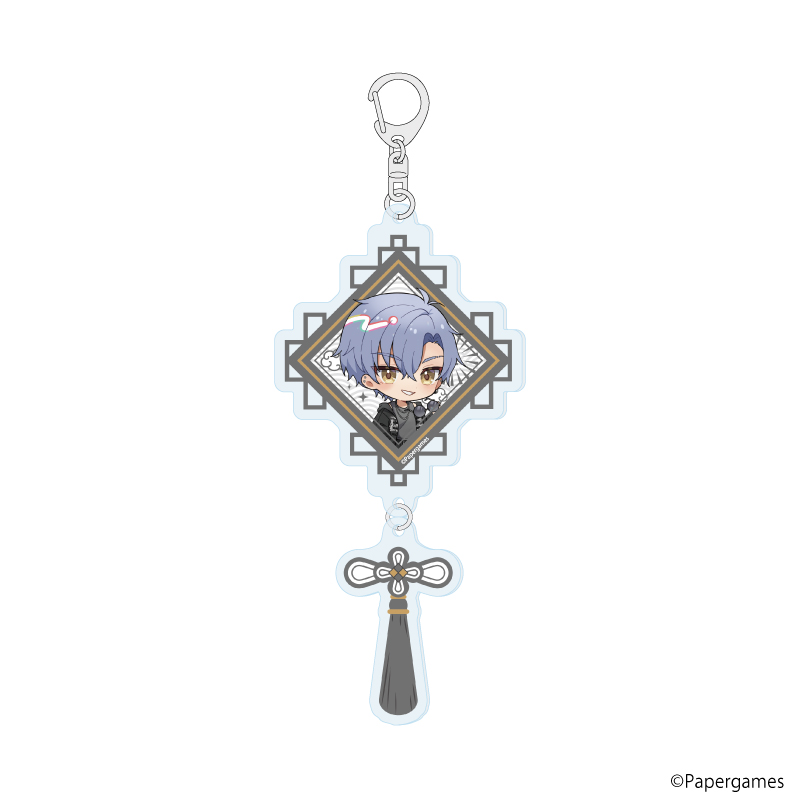 恋とプロデューサー～EVOL×LOVE～_連結アクリルキーホルダー05/ショウ チャイナver.(ミニキャライラスト)