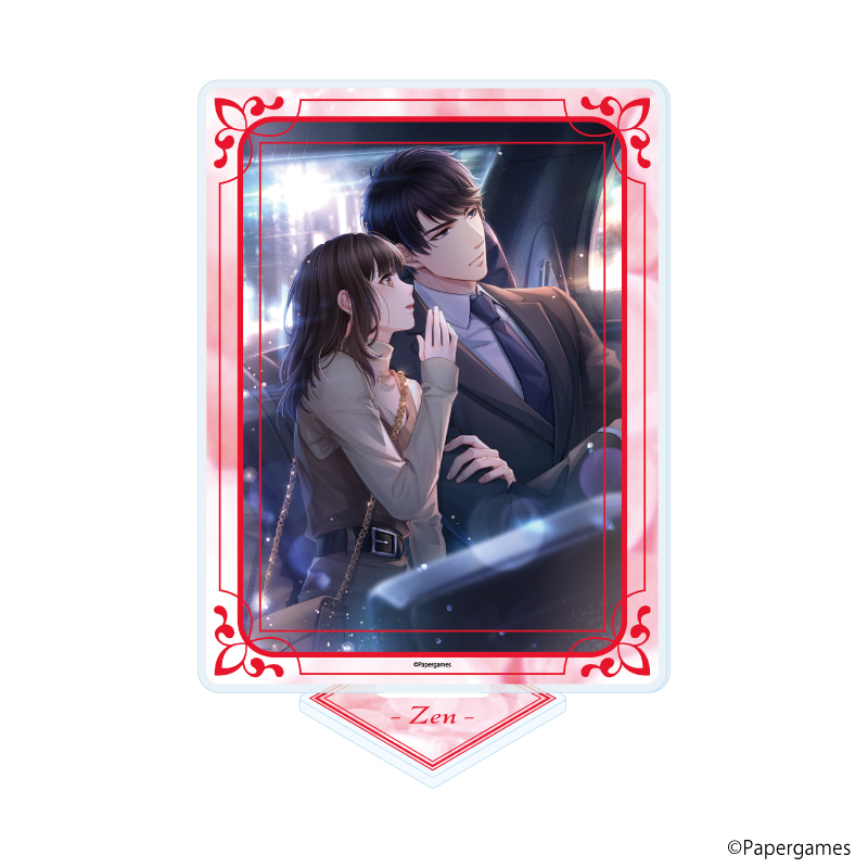 恋とプロデューサー～EVOL×LOVE～_アクリルスタンド56/ゼン・暗幕の迷宮(公式イラスト)