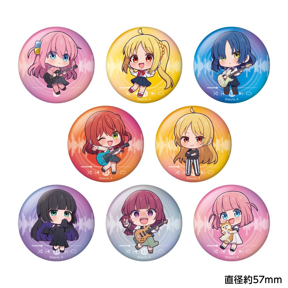 ぼっち・ざ・ろっく!_トレーディング缶バッジ vol.2　【コンプリートBOX／8個入り】