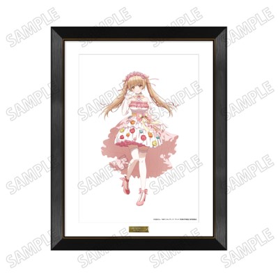 お隣の天使様にいつの間にか駄目人間にされていた件_描き下ろし複製原画①フラワーワンピースver.