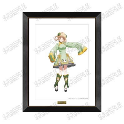 お隣の天使様にいつの間にか駄目人間にされていた件_描き下ろし複製原画②チャイナワンピースver.