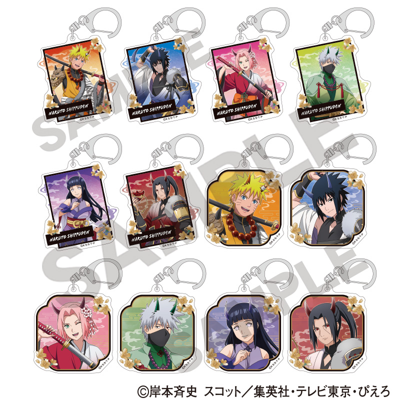 NARUTO疾風伝 アニメイトカフェ アクリルシャドーボックス