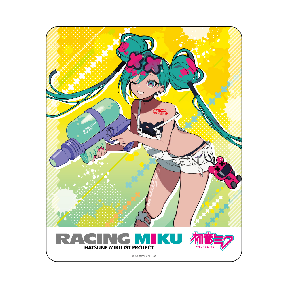 初音ミク ステッカー MIKU IN CAR(16th ver.) グッズ｜初音ミク