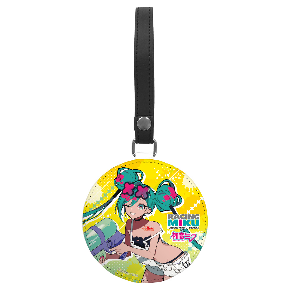 初音ミク GTプロジェクト_レーシングミク 2025 セパンVer.ラゲッジタグ