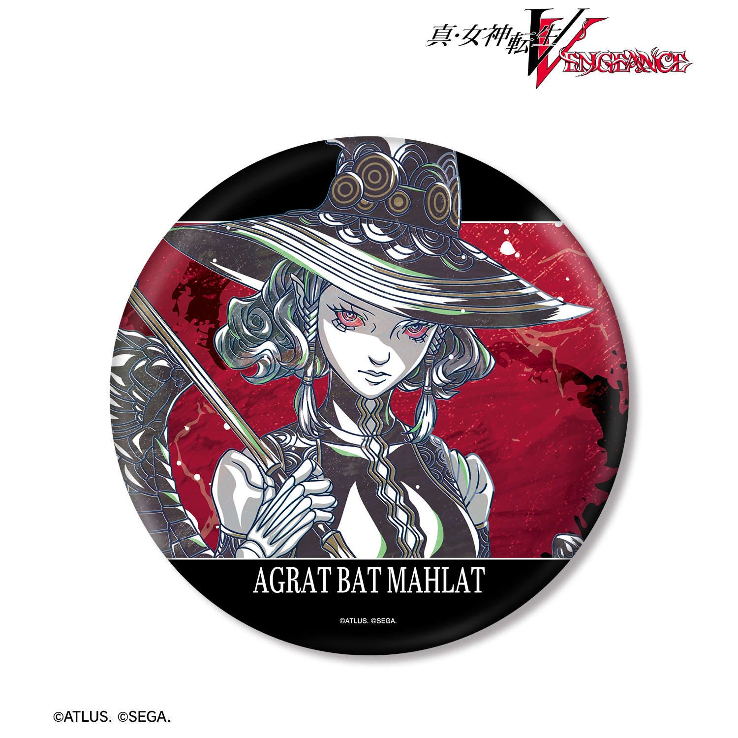 真・女神転生Ⅴ Vengeance_アグラト・バト・マラトAni-Art BIG缶バッジ