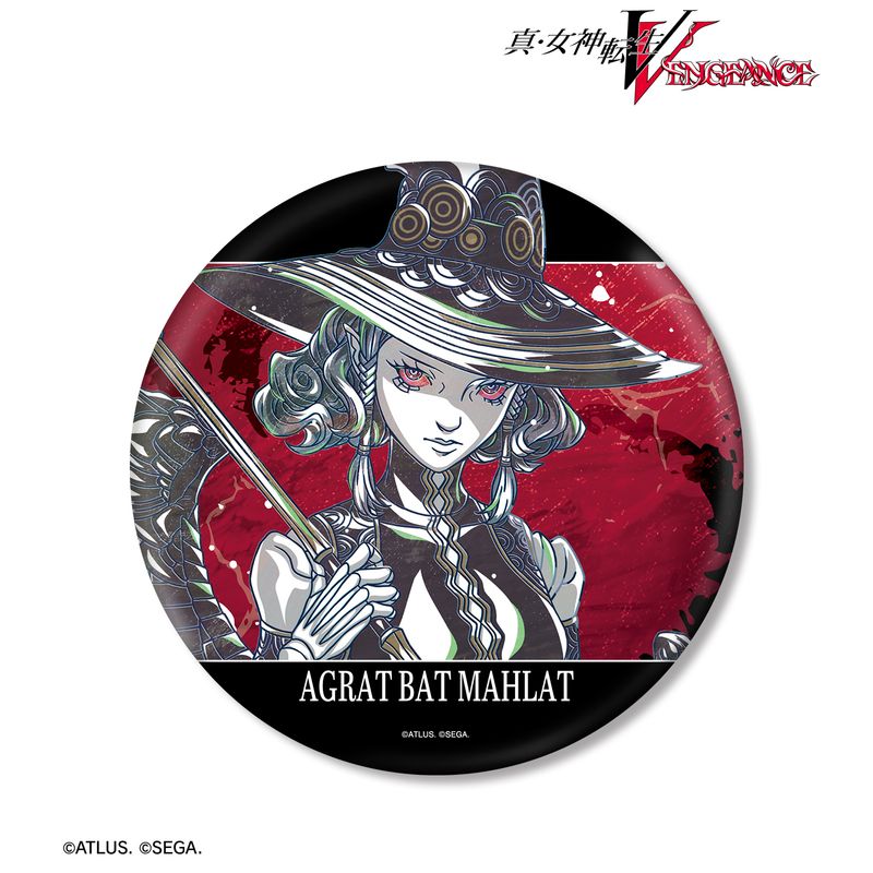 真・女神転生Ⅴ Vengeance_アグラト・バト・マラトAni-Art BIG缶バッジ