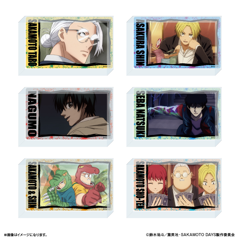SAKAMOTO DAYS_アクリルブロック シーンコレクション 朝倉シン
