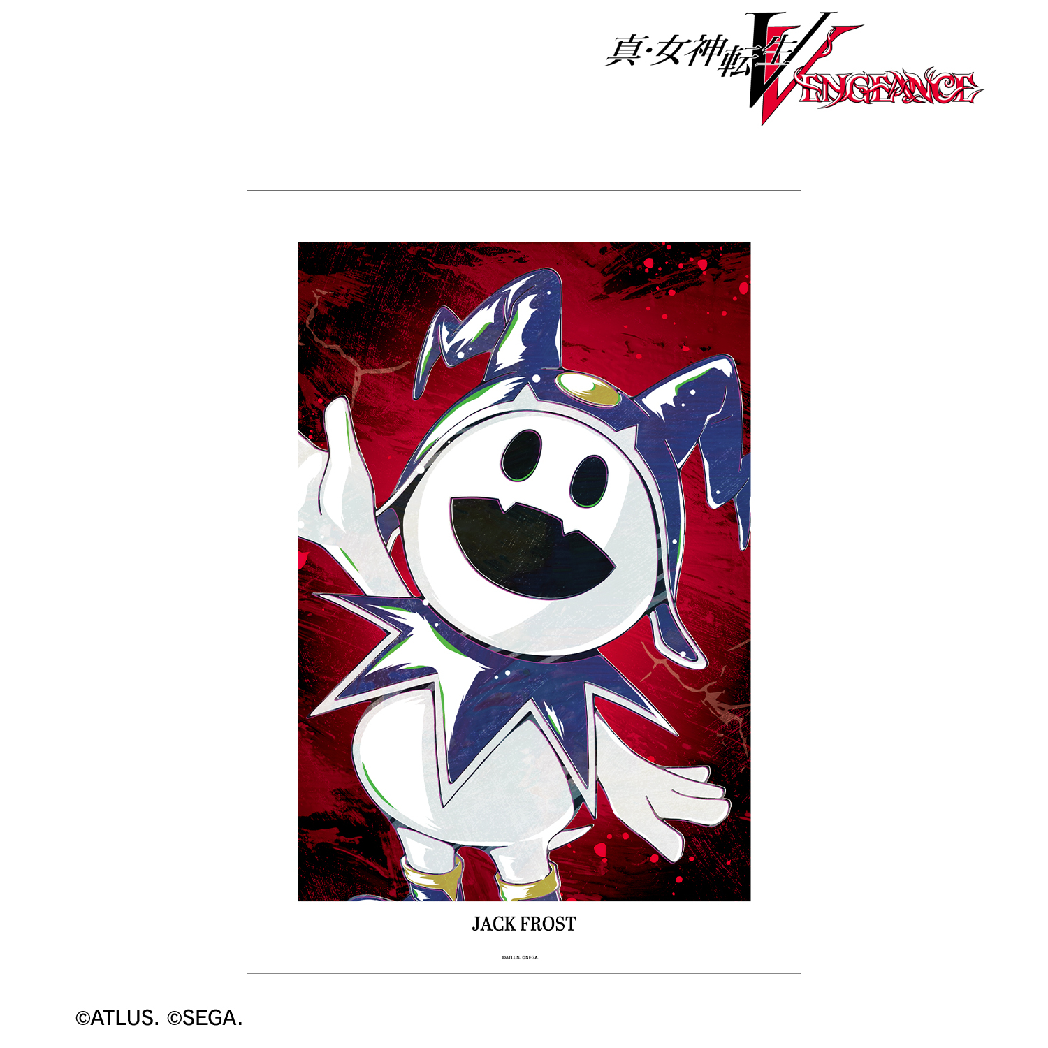 真・女神転生Ⅴ Vengeance_ジャックフロスト Ani-Art A3マット