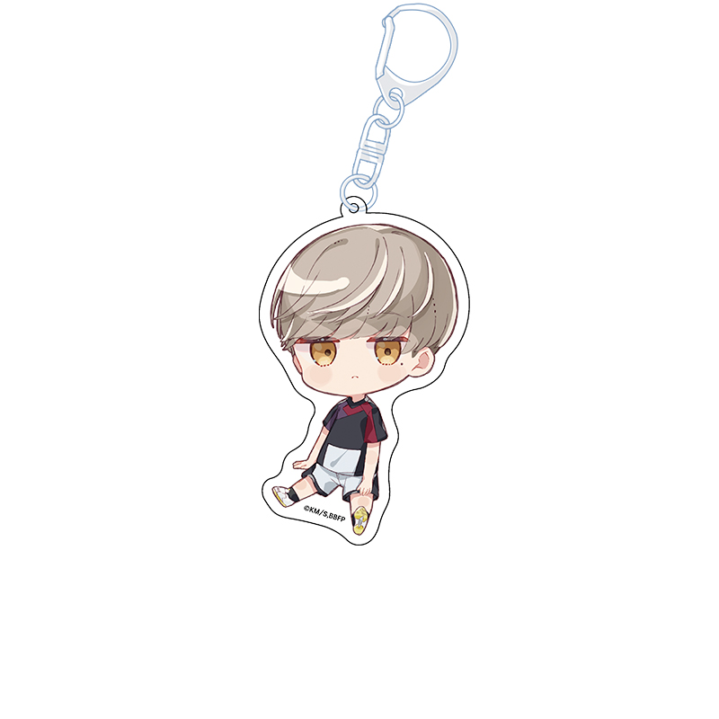 アオのハコ_ぺたん娘アクリルキーホルダー vol.2 遊佐 柊仁