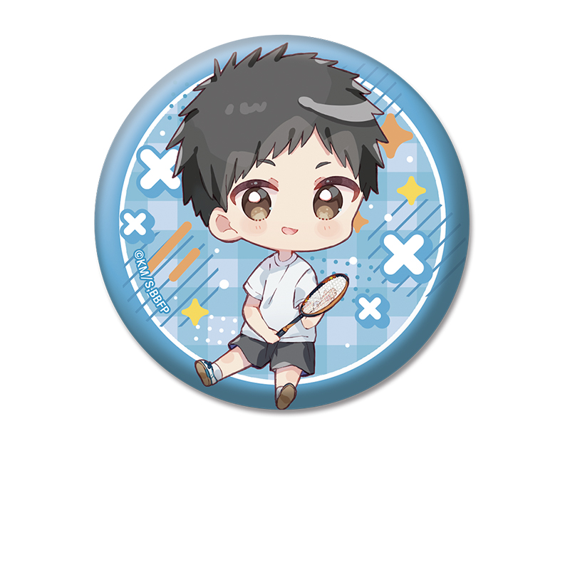 アオのハコ_ぺたん娘缶バッジ vol.2 猪股 大喜