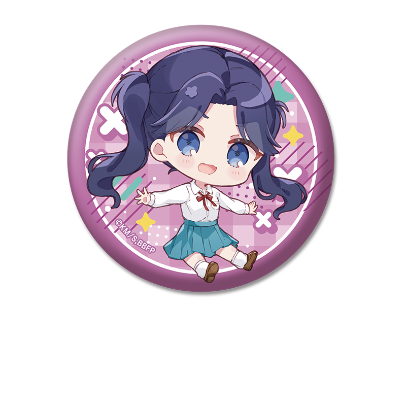 アオのハコ_ぺたん娘缶バッジ vol.2 守屋 菖蒲