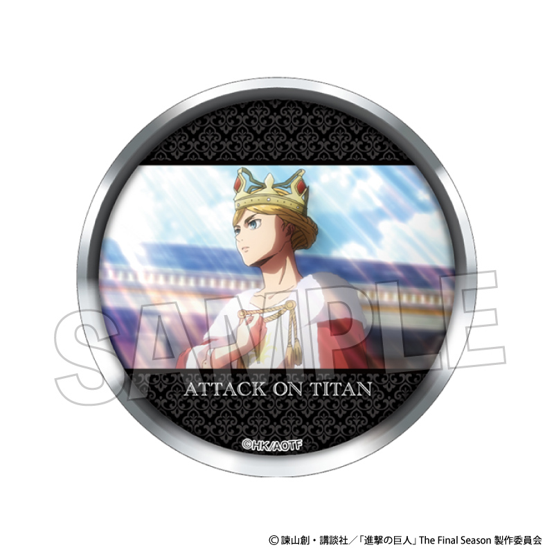 進撃の巨人_ギラギラ缶バッジ　20