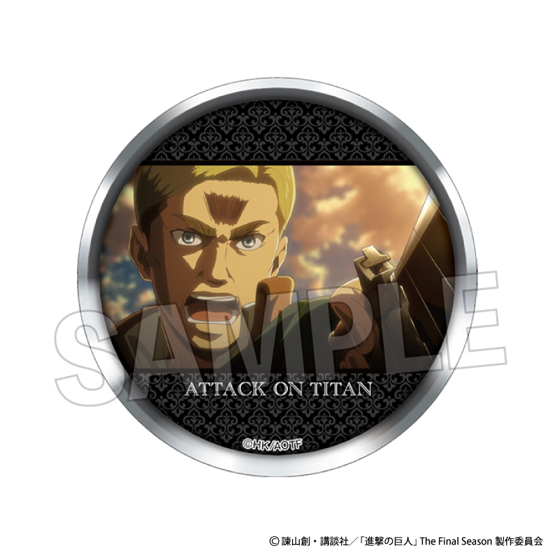 進撃の巨人_ギラギラ缶バッジ　22